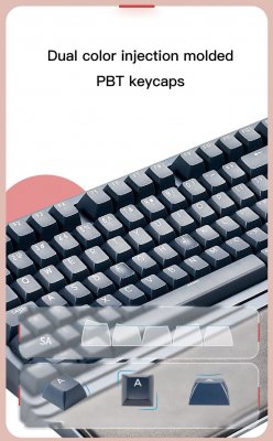 Hexgears Y8 - tmavě modrá